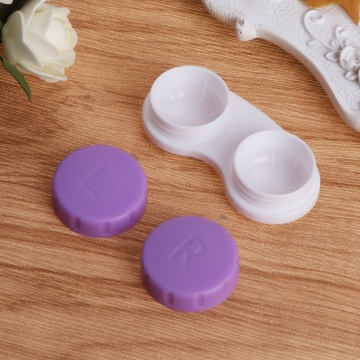 4pcs Candy Colors Contact Lenses Box Lens Case Care Travel Kit Holder Container Wholesale Contact Lenses Bag