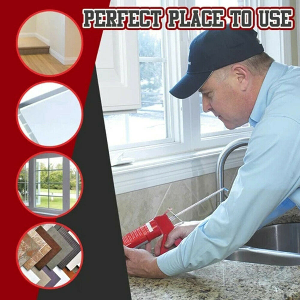 14PCs Caulking Finisher Silicone Sealant Nozzle Glue Remover Scraper Caulking Nozzle Waterproof Glass Wall Repair AP6