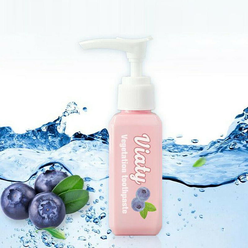30ml Viaty Pressed Toothpaste Blueberry Flavor Stain Removal Whitening Toothpaste Fight Bleeding Gums Fresh TSLM1
