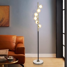 Tall Led Floor Lamp Gold Living Room Lamp
