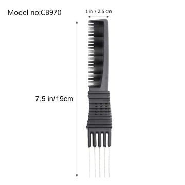 Tail Comb for Fine Hair Styling and Detangling-970