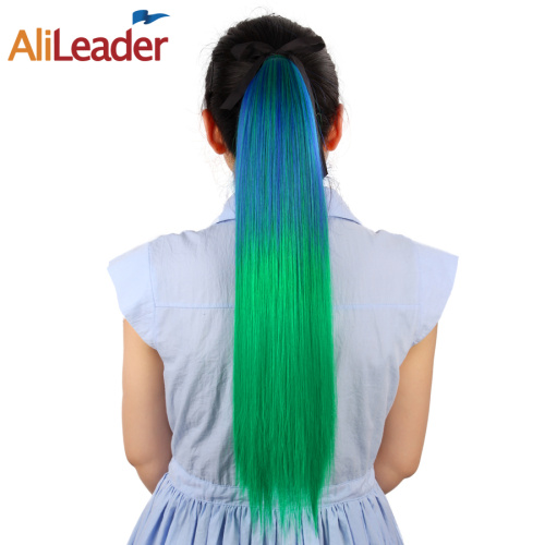 High Swoop Ponytail Ombre Straight Clip In Hairpiece Supplier, Supply Various High Swoop Ponytail Ombre Straight Clip In Hairpiece of High Quality