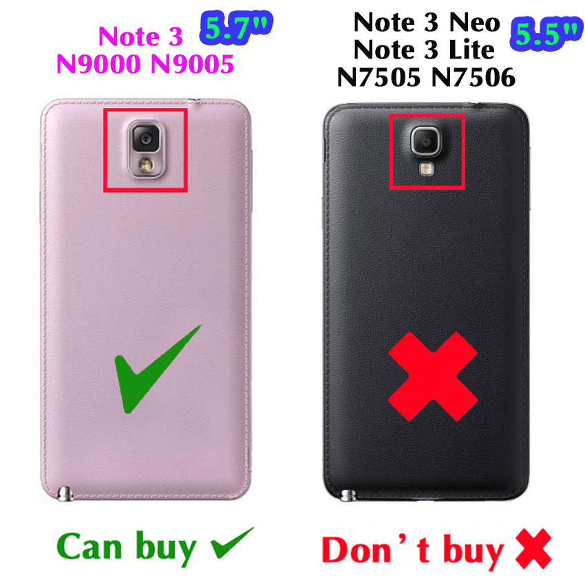 Smart View Flip Leather With Chip Phone Case For Samsung Galaxy Note 3 Note3 Not III SM N900 N9000 N9005 SM-N900 SM-N9005 Cover
