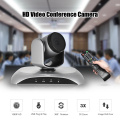 Aibecy 1080P HD Conference Camera USB Plug & Play 3X Zoom 360° Rotation with Remote Control Power Adapter for Video Meetings