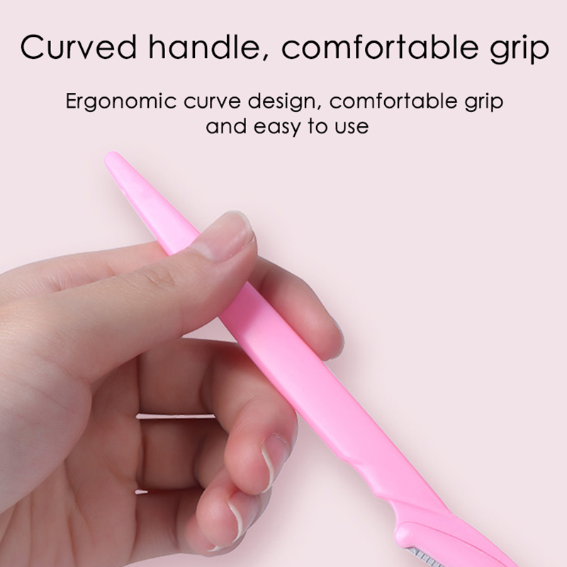 Small Professional Eyebrow Trimmer Safe Blade Shaping Knife Eyebrow Blades Face Hair Removal Scraper Shaver Makeup Beauty Tools