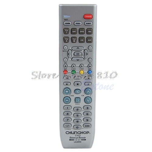New 8in1 Smart Remote Control Controller For TV SAT DVD CD AUX VCR New Whosale&Dropship