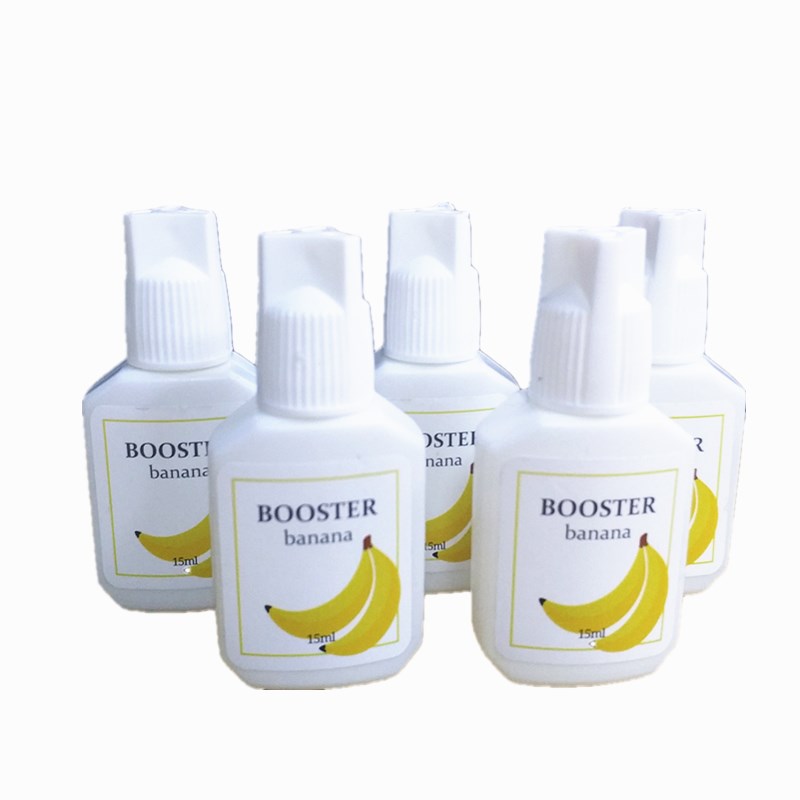 15ml Korea Original Sky BOOSTER banana Eyelash Extension Glue Primer Long Lasting Fake Eyelash Glue Super Bonder Makeup Tools