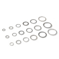 450Pcs Assorted Gaskets Washers Gasket Aluminum Flat Metal Washer Gasket Assorted Aluminum Sealing Rings Set With Case