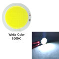Dimmable 50mm Rounded RGB COB LED Light 12V Bulb Remote Control White Red Green Blue Three Color Chip LED Lamp with Dimmer