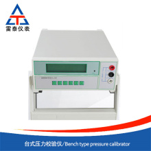 Intelligent desktop pressure calibrator