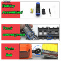akitoo 1025 Electric light rail car full length 1067cm simulation ore loader tunnel children toys early education toys gift
