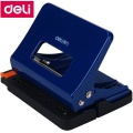 Deli 0141 Office Desk 2-Hole punch 6mm hole punch capacity 15pages 80g papers two hole documents punch