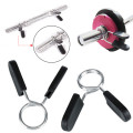 Outdoor Fitness Body Building Equipment 28mm 30mm 50mm handle dumbbells barbell spring clips 1 pair Spring clip