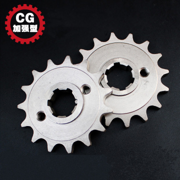 1Pcs Nickel Alloy Steel 15T 16T 17T Upgrade Sprocket With Step for Loncin CG125 CB125 Dirt Pit Bike Moped Scooter Motorcycle