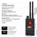 Dual Antenna G528 Anti Candid Camera Detector RF Signal Secret GPS GSM Mobile Phone Wifi Pinhole Cam Spy Bug Finder