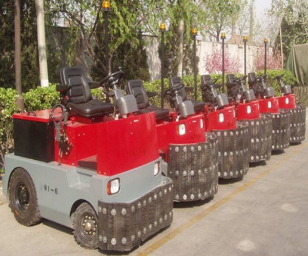 Anti Collision Four Wheel Battery Tractor