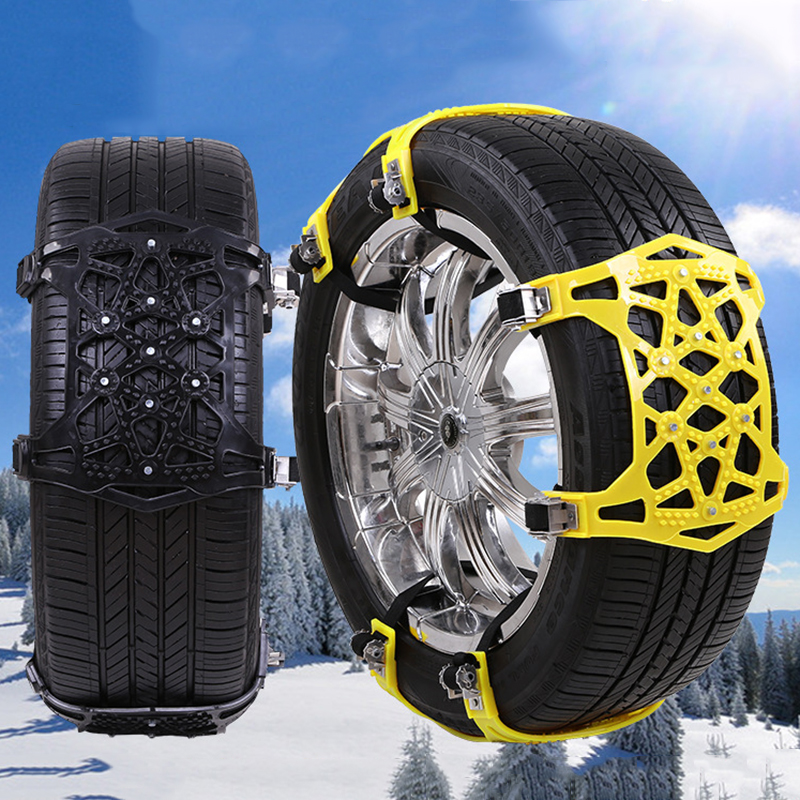 New Winter Truck Car Snow Widened Tire Chain Thickening Anti-skid Belt Easy Installation For Snow Mud Car Truck Wheel Tyre