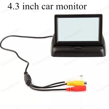 4.3 inch TFT Color digital HD video LCD small display screen car monitor reverse rearview security monitor for parking camera