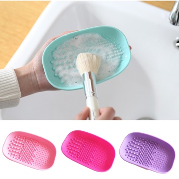 Silicone Brush Cleaner Cosmetic Make Up Washing Brush Gel Cleaning Mat Foundation Makeup Brush Cleaner Pad Tool 2018