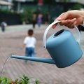 1800Ml Practical Long Mouth Water Cans Home Plant Pot Bottle Watering Device Meaty Bonsai Garden Tool Control Water Output-Grey