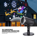 5W 3D Christmas Animation LED Projector Lamps Stage Light Pathway Spotlight for Party KTV Bars Christmas Decoration
