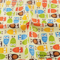 Teramila Cotton Fabric Lovely Cartoon Design 5PCS/Lot 40cmx50cm Home Textile DIY Sewing Clothes Tecido Patchwork