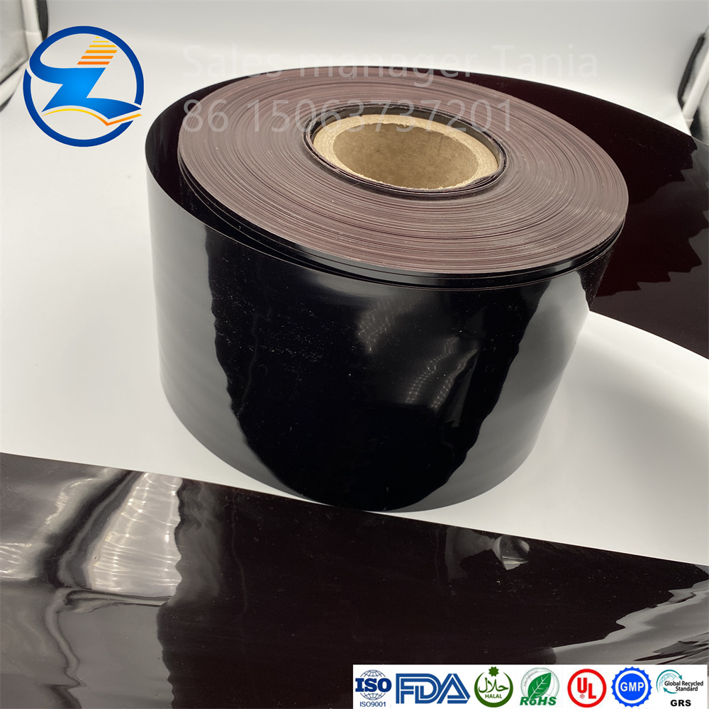 Brown Opaque Pharmaceutical Pvc Film 4 Jpg