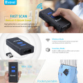 EYOYO MJ-2877 Mini Barcode Scanner 1D 2.4G Bluetooth Wireless Bar Code Scanner For Android IOS Windows