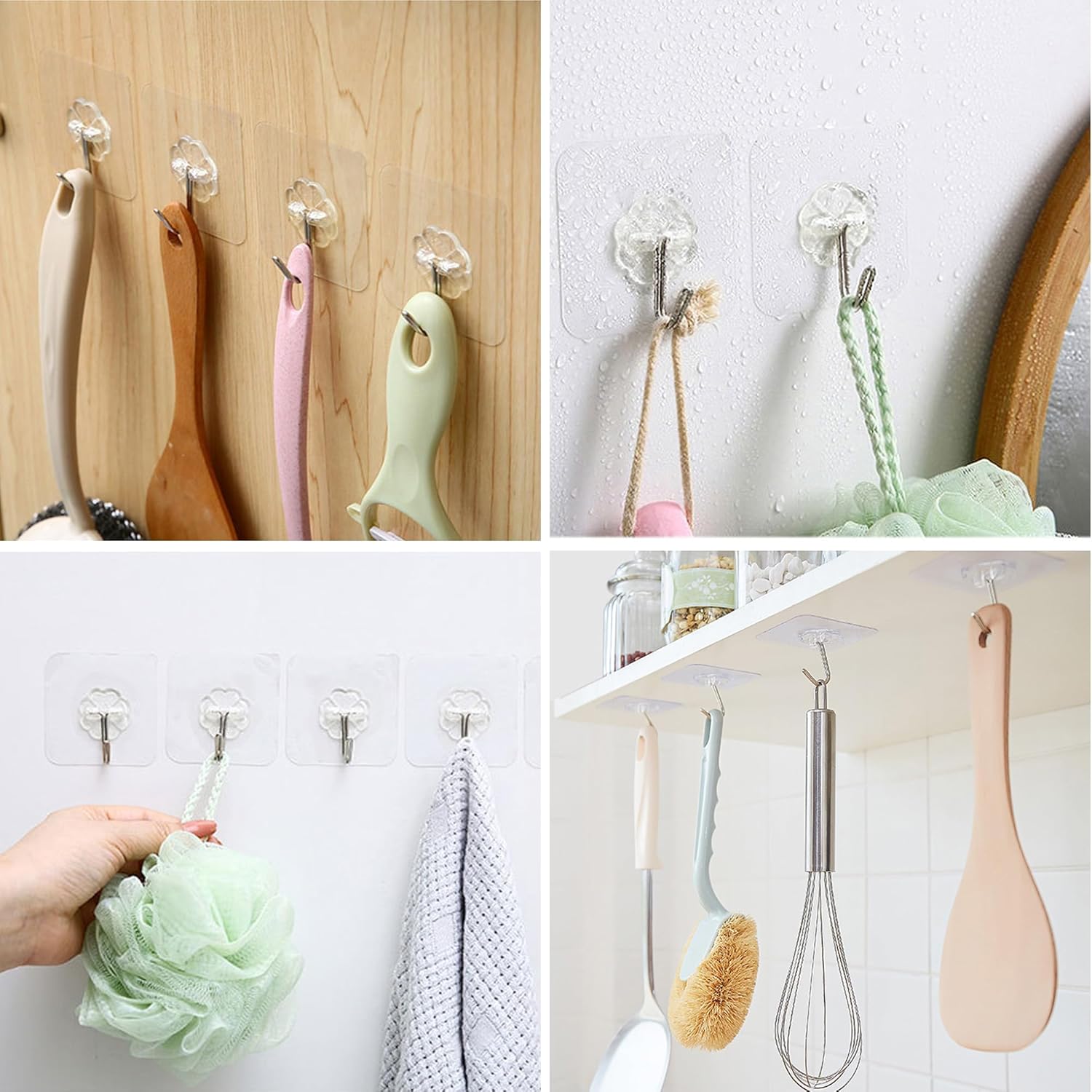 adhesive wall hooks