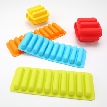 1PCs 10 Girds Silicone Ice Cube Tray Mold Mould Fits for Water Bottle Chocolate Mould Ice Cream Makers Tools Kitchen Gadgets