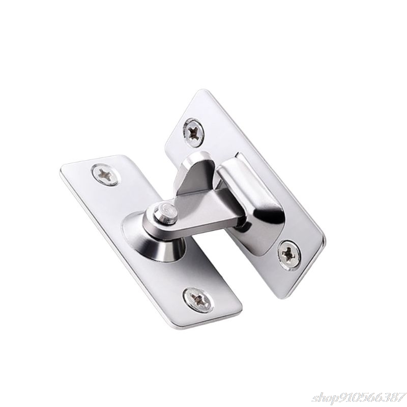 Stainless Steel 90 Degree Right Angle Buckle Hook Door Lock Bolt for Sliding Door Latch Bar Window Furniture Hardware S30 20