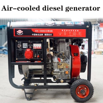 Diesel generator air-cooled integrated machine, open frame.5KVA Air Cooled diesel Generator Set Open Type Single Phase Diesel