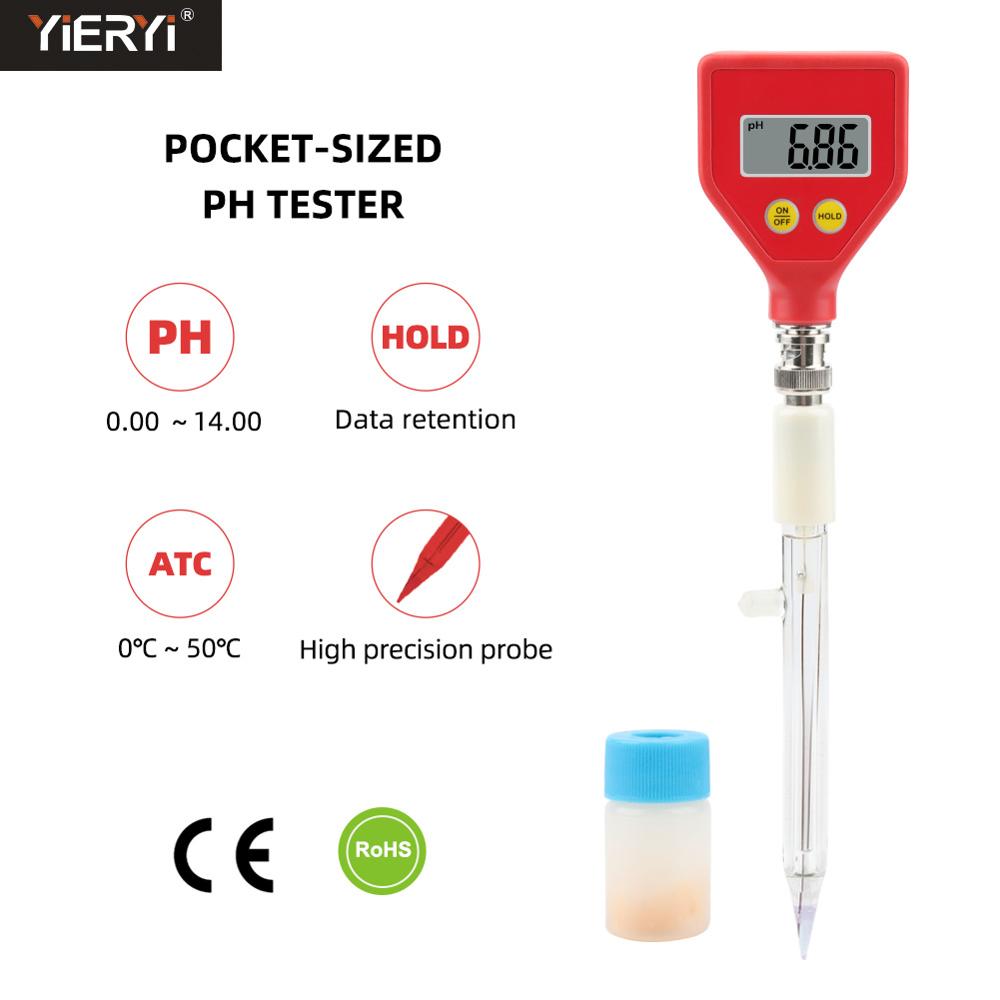 Digital Water Acidity Tester Soil pH Meter Tester for Plants Flowers Vegetable Food