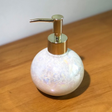 European-style ceramic hand sanitizer bottle Household small bottle pressing lotion bottle hotel high-end toilet lotion device