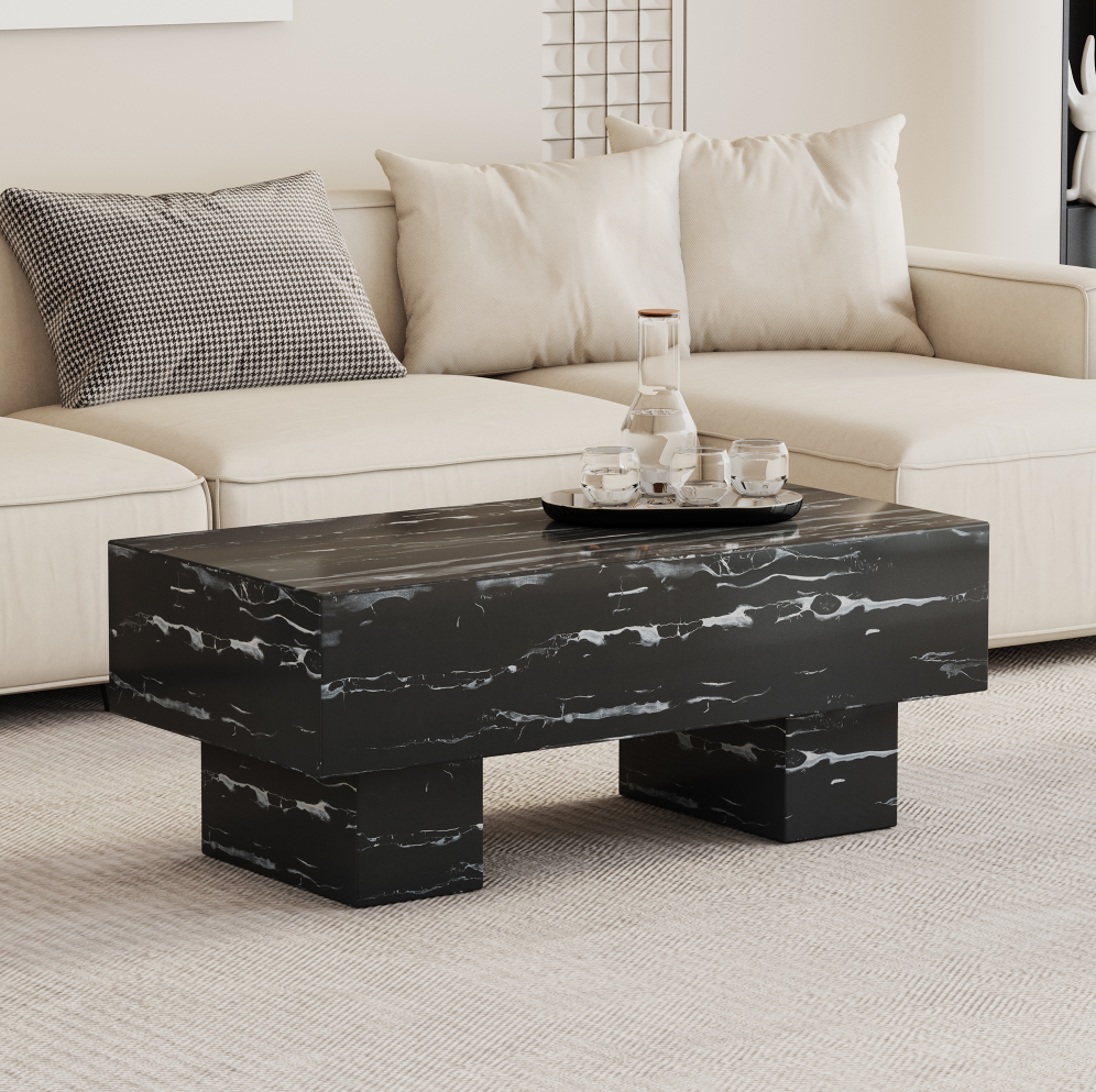 Modern wooden coffee table for home