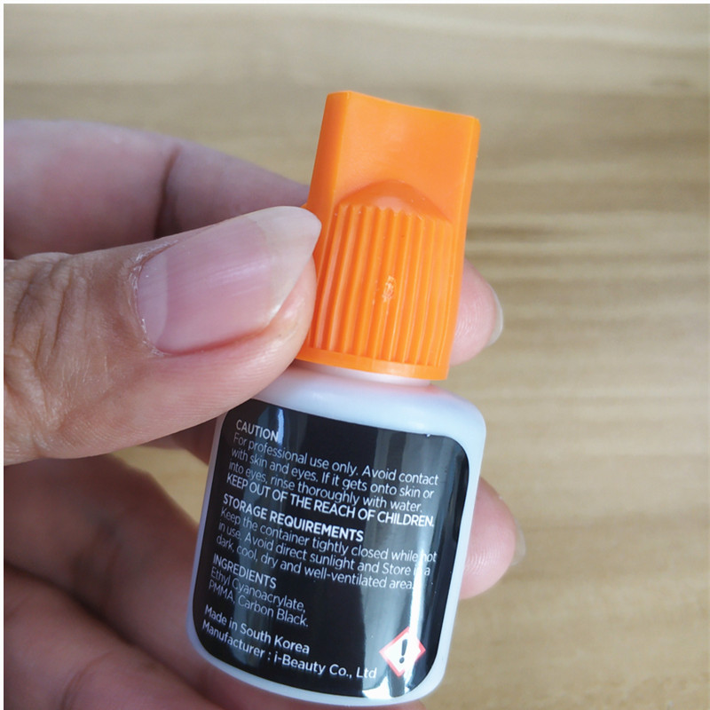 i-beauty Korea Original Black IB Ultimate bond Glue Individual eyelash extensions glue orange cap 5ml False lash eyelash glue