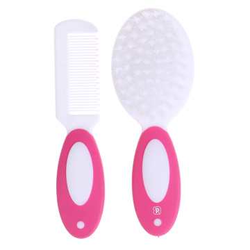 2Pcs/Lot Baby Boy Girl Brush Comb Set Portable Bath Wash Brush Newborn Baby Care Accessory Baby Hair Brush Head Massager