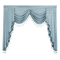 1 Piece European Luxury Valances for Living Room Waterfall Valances for Kitchen Modern Curtains for Living Room Swag Valances