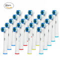 20X Electric Toothbrush Replacement Heads Replacement Brush Heads For Oral-B Electric Toothbrush Vitality Precision Clean