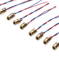 5/10Pcs Adjustable Laser Dot Diode Module Red Copper Head Laser diode 650nm 6mm 3/5V 5 million Watt Power Tool Accessories