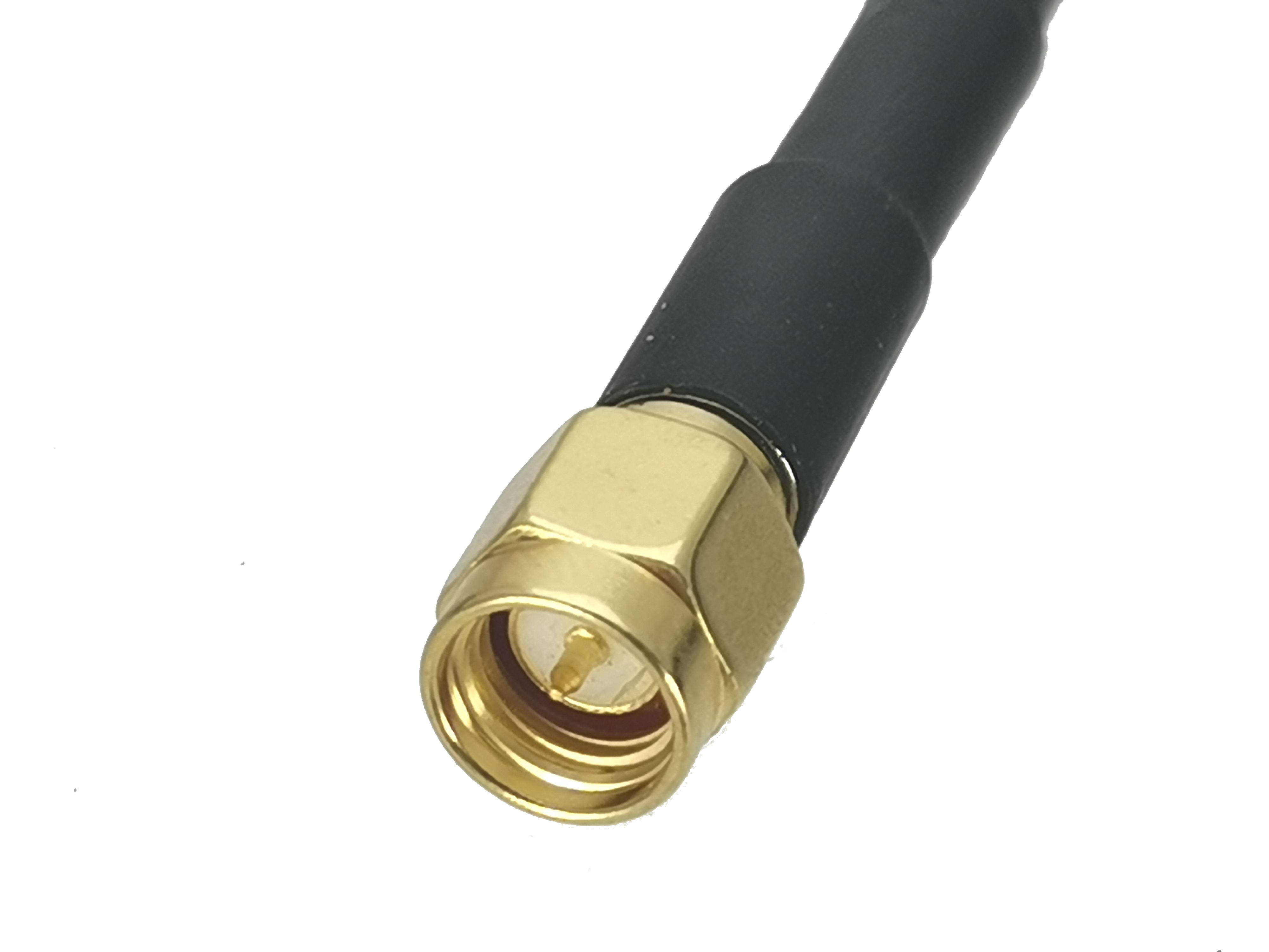 1Pcs RG58 N Male Plug to SMA Male Plug Connector RF Coaxial Jumper Pigtail Cable For Radio Antenna 6inch~50M
