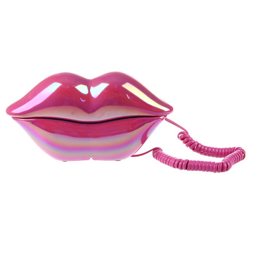 Vivid Marilyn Monroe Amaranth Glossy Sexy Lips Kiss Corded Telephone Phone