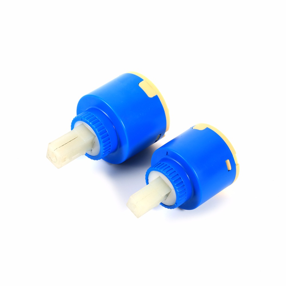 2PC 25/35/40mm Cartridge Valve Core Electric Heater Water Mixing Valve Faucet Cartridge Mixer Low Torque Faucet Accessories