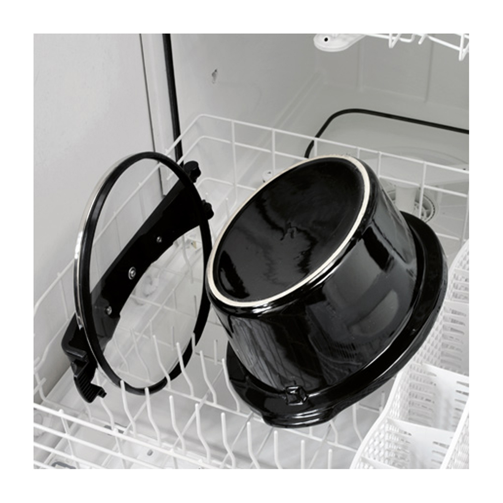sco-55ha slow cooker 5.5L automatic stainless steel ceramic liner electric pot pot soup pot