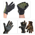 Waterproof winter warm Fishing Gloves Men 3 Half-Finger Breathable Anti-Slip Glove Neoprene&PU Sports Cycling Hiking Gloves