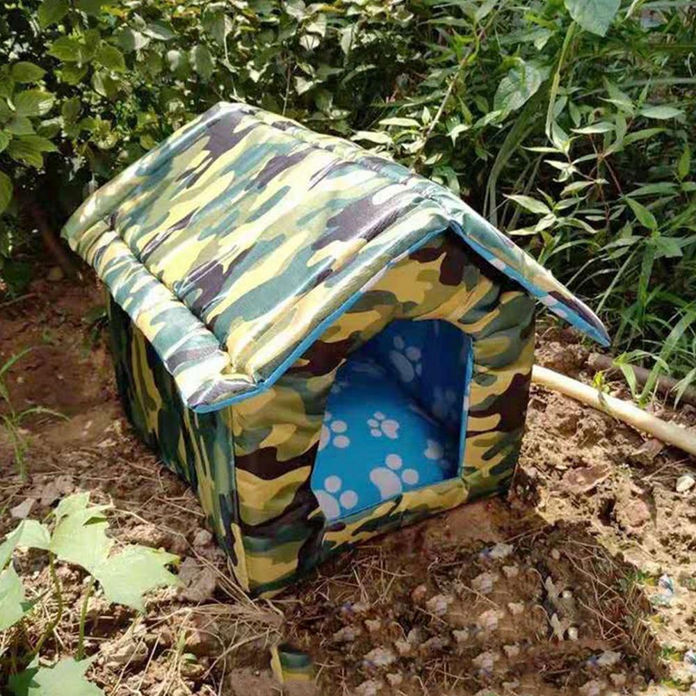 Outdoor Pet House Waterproof Thickened Cat Nest Tent Cabin Pet Bed Tent Cat Kennel Portable Travel Nest Pet Carrier Wholesale