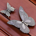 High quality Antique European style Butterfly Cabinet Handle Knobs Kitchen Furniture Drawer Pull Handles Accessory Knob