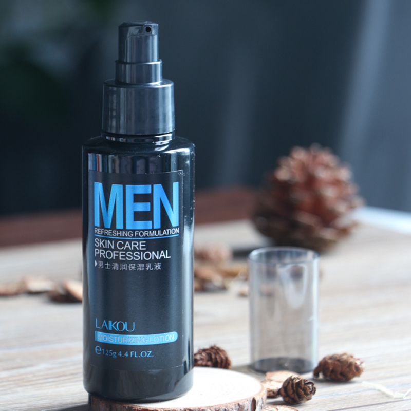 LAIKOU Natural Men's Skin Care lotion Face Lotion Moisturzing lotion Oil Balance Brighten Pores Minimizing 125g Men Facial Cream