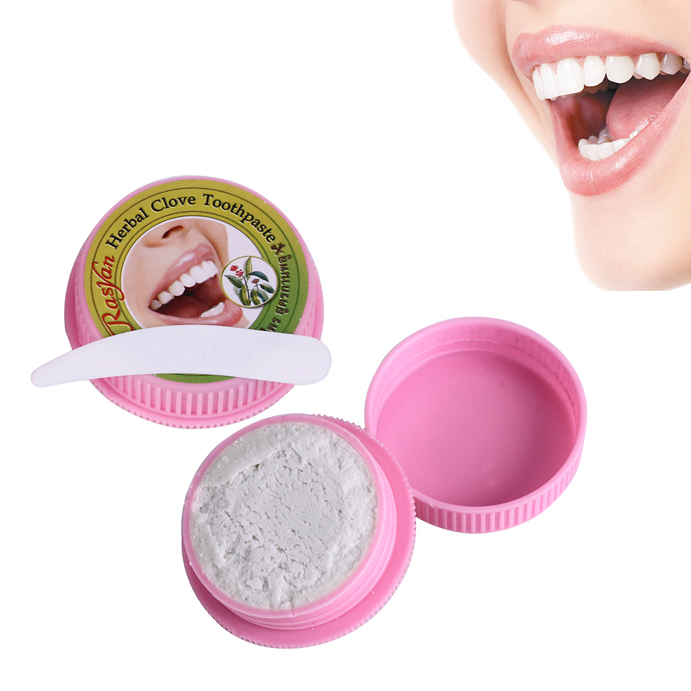 Amazing 10/25g Natural Teeth Whitening ThaiToothpaste Strong Formula 30/60g Teeth Whitening Activated Charcoal Toothpaste Powder