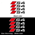 4pcs Car Rim Sticker For Audi S3 S4 S5 S6 S7 S8 SQ3 SQ5
